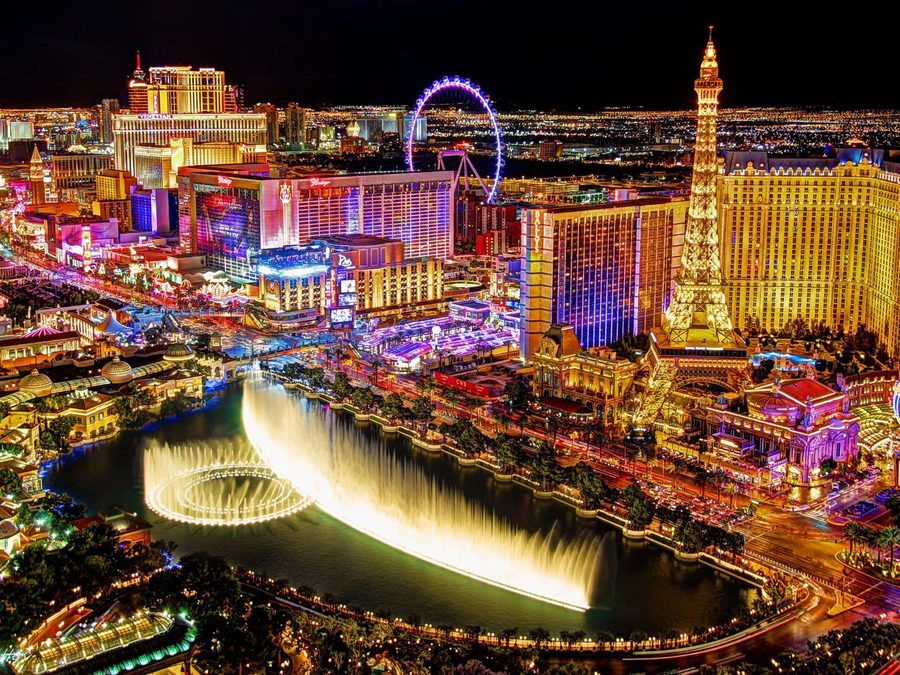 Las Vegas Strip at night