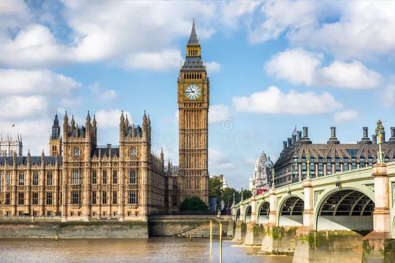 Big Ben and Houses of Parliament, London